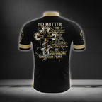 No Matter The Storm May Your Faith Be Stronger Than Your Fear Men's Cycling Short Sleeve Jersey, Christian Cycling Jersey CG0852