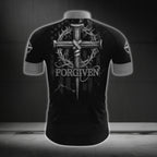 Forgiven Cross Cycling Short Sleeve Jersey For Men, Cross Christian Cycling Jerseys CG0481
