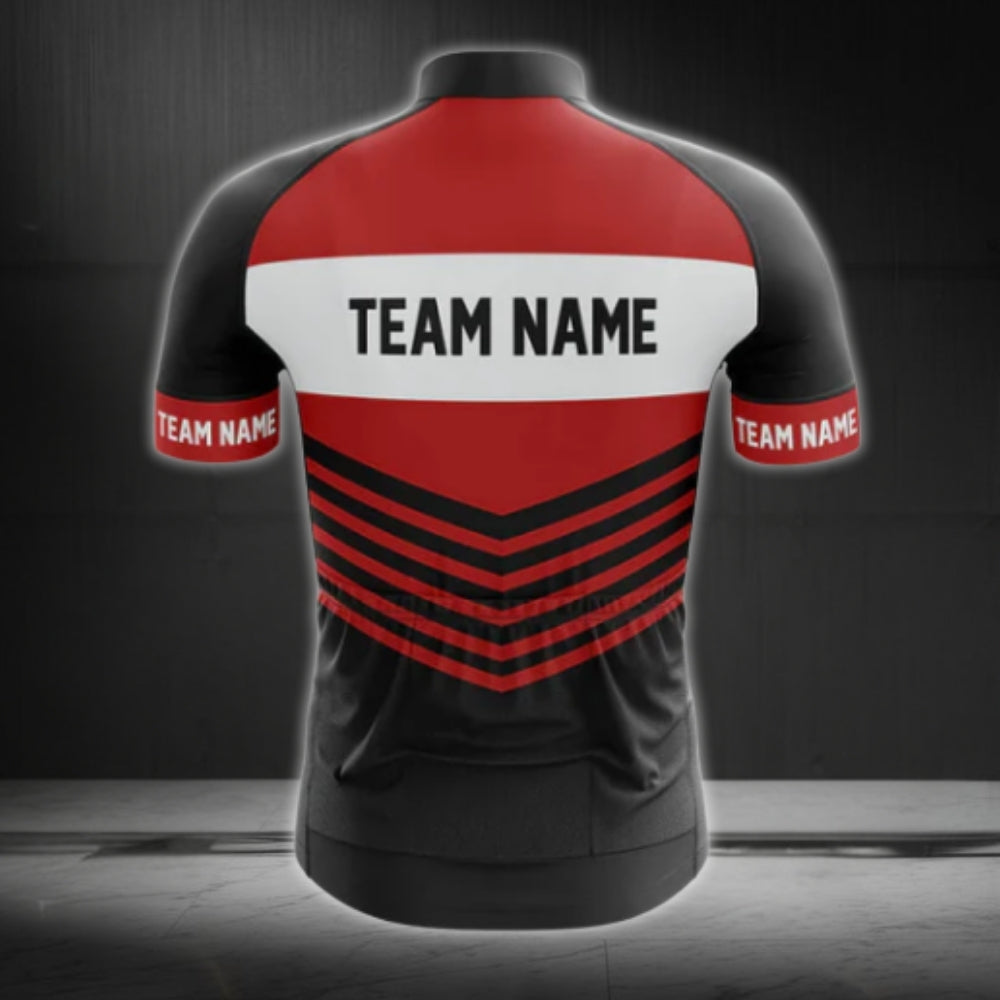 Custom Team Cycling Short Sleeve Jersey For Mens, Men's Custom Cycling Jerseys CZ0112