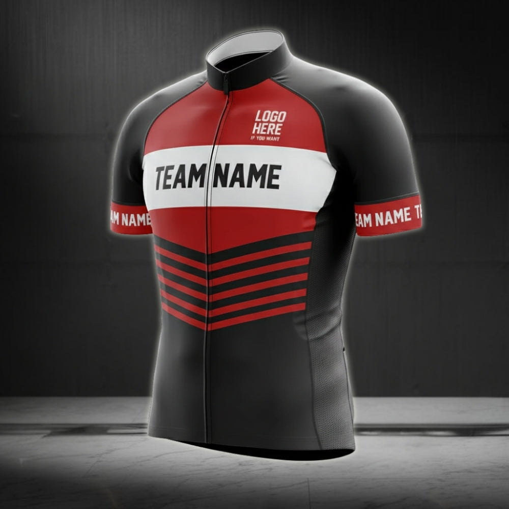 Custom Team Cycling Short Sleeve Jersey For Mens, Men's Custom Cycling Jerseys CZ0112
