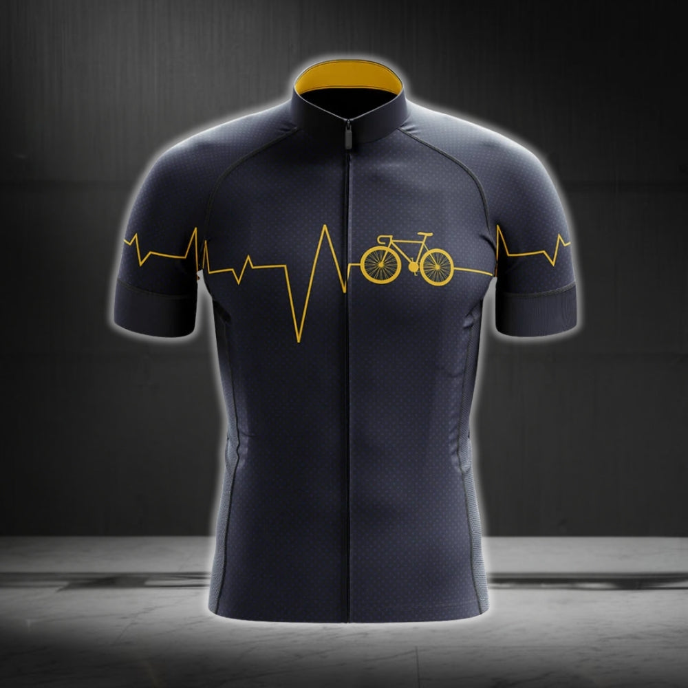 Don't Be Jealous Just Because I Cycle Faster Than You Short Sleeve Men's Cycling Jersey, Funny Cycling Jersey Mens CG0256