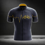 Don't Be Jealous Just Because I Cycle Faster Than You Short Sleeve Men's Cycling Jersey, Funny Cycling Jersey Mens CG0256
