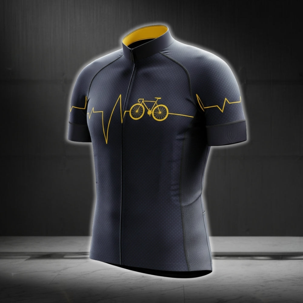 Don't Be Jealous Just Because I Cycle Faster Than You Short Sleeve Men's Cycling Jersey, Funny Cycling Jersey Mens CG0256
