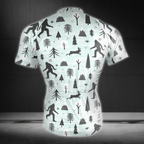Men's Bigfoot Cycling Short Sleeve Jersey, Bigfoot Sasquatch Cycling Jerseys CZ0053