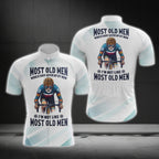 Most Old Man Would Have Given Up By Now I'm Not Like Most Old Men Short Sleeve Cycling Jersey For Men, Funny Old Man Cycling Jerseys CG0485