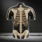 Skeleton Cycling Jersey Short Sleeve For Men, Skeleton Cycling Jerseys CG0147
