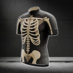 Skeleton Cycling Jersey Short Sleeve For Men, Skeleton Cycling Jerseys CG0147