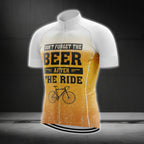 Don't Forget Beer After The Ride Cycling Short Sleeve Jersey For Men, Beer Funny Cycling Jerseys CG0106