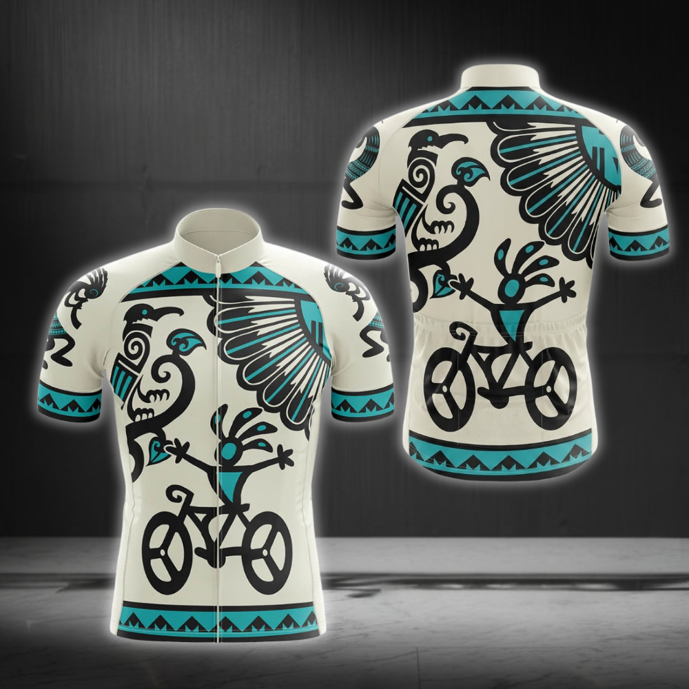 Kokopelli Cycling Short Sleeve Jersey For Men, Kokopelli Cycling Jersey CG0858