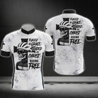 Skull Fueled By Grace Guided By Christ Riding Free Cycling Short Sleeve Jersey For Men, Skull Christian Cycling Jerseys CG0487