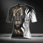 Custom Name Lion Short Sleeve Cycling Jersey For Women, Custom Lion Cycling Jersey Ladies CG0652