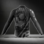 Ride Or Die Skull Long Sleeve Cycling Jersey For Mens, Funny Skull Cycling Jersey CZ0028