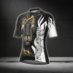 Custom Name Lion Short Sleeve Cycling Jersey For Women, Custom Lion Cycling Jersey Ladies CG0652