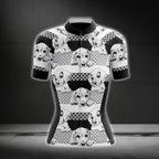 Women's Beagle Dog Cycling Short Sleeve Jerseys, Beagle Lovers Cycling Jersey For Women CG0266