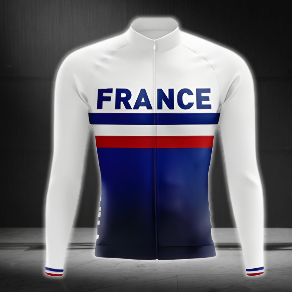 France Cycling Short Sleeve Jerseys For Men, France Cycling Jerseys CZ0100