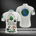 Save The Forest Animal Cycling Short Sleeve Men's Jersey,  The Forest Cycling Jersey CG0701