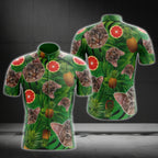 Custom Photo Pet Men's Tropical Cycling Short Sleeve Jersey, Custom Photo Pet Cycling Jersey CG0269