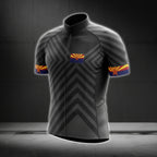 Arizona Flag Men's Black Cycling Short Sleeve Jersey, Arizona State Cycling Jerseys CG0116