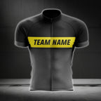 Custom Team Black Mens Cycling Short Sleeve Jersey, Custom Cycling Jerseys CG0496