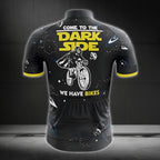 Come To The Dark Side We Have Bikes Men's Cycling Short Sleeve Jersey, Funny Cycling Jerseys CZ0033