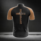 God Solved The World That He Gave His Only Son Short Sleeve Cycling Men Jersey, Christian Faith Cycling Jerseys CG0706