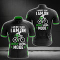 I Am Not Slow I Am On Energy Saving Mode Short Sleeve Cycling Jersey For Mens, Men's Funny Cycling Jerseys CG0272