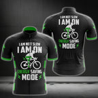 I Am Not Slow I Am On Energy Saving Mode Short Sleeve Cycling Jersey For Mens, Men's Funny Cycling Jerseys CG0272