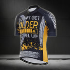 I Don't Get Older I Level Up Men's Short Sleeve Cycling Jersey, Funny Cycling Jerseys CZ0034