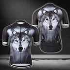 Men's Wolf Cycling Short Sleeve Jersey, Wolf Cycling Jerseys CZ0096