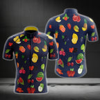 Fruits Cycling Jersey Short Sleeve For Mens, Fruit Lovers Cycling Jerseys CG0273