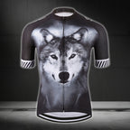 Men's Wolf Cycling Short Sleeve Jersey, Wolf Cycling Jerseys CZ0096