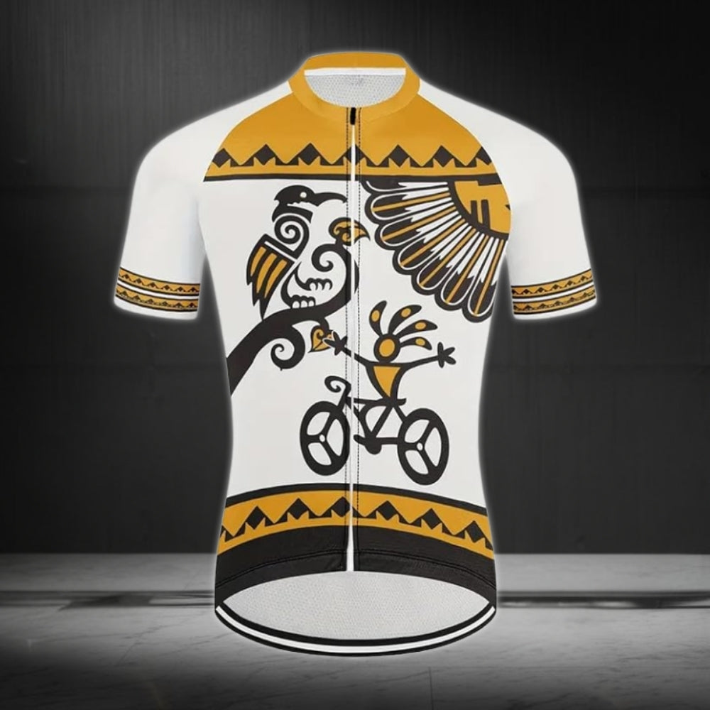 Kokopelli Short Sleeve Cycling Jersey For Mens, Kokopelli Cycling Jersey CZ0036