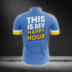 This Is My Happy Tour Cycling Short Sleeve Jersey For Men, Funny Cycling Jersey CG0875