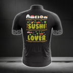 Sushi Lover Cycling Short Sleeve Men's Jersey, Sushi Cycling Jerseys CG0274