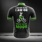 I Am Not Slow I Am On Energy Saving Mode Men's Cycling Short Sleeve Jersey, Funny Cycling Jerseys CG0660
