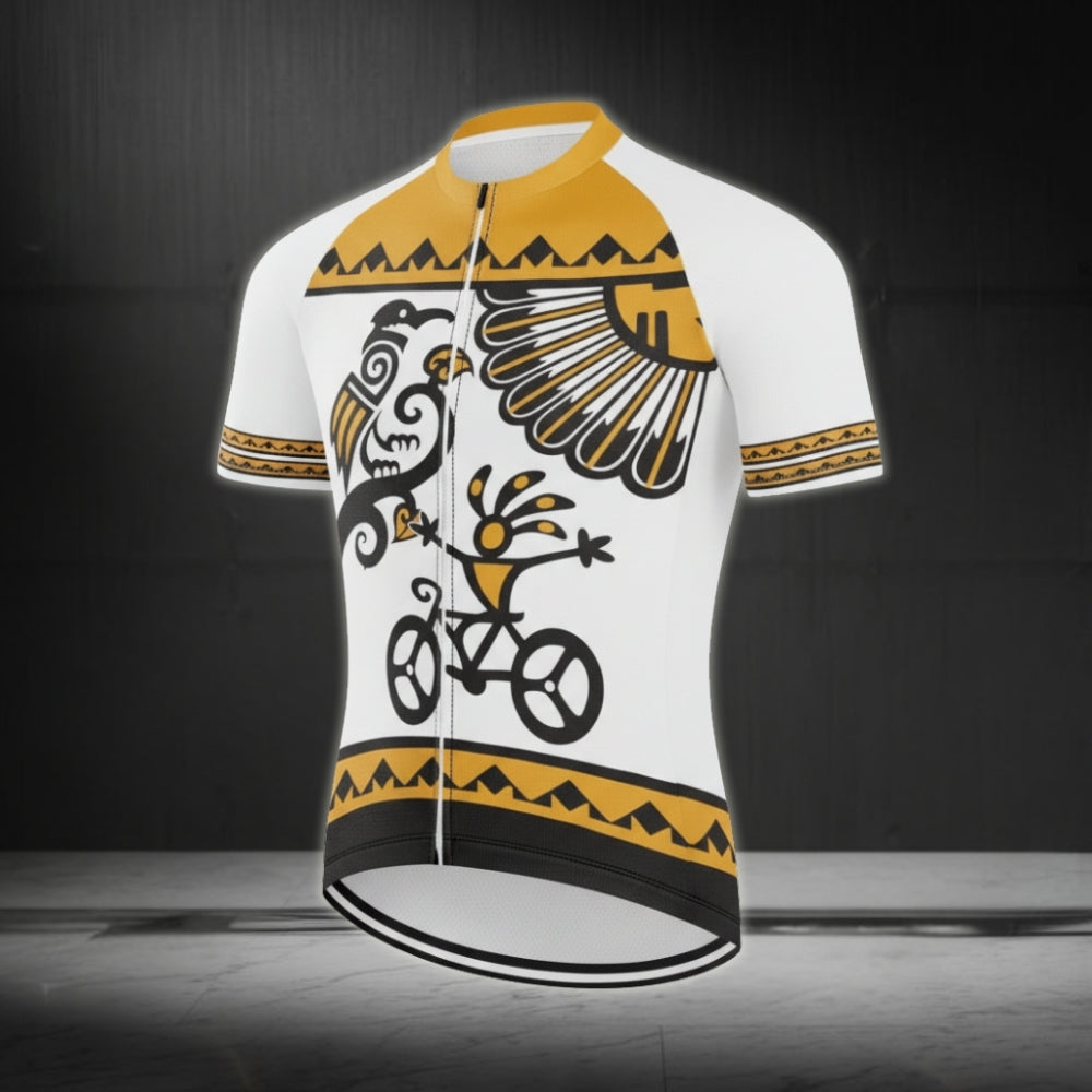 Kokopelli Short Sleeve Cycling Jersey For Mens, Kokopelli Cycling Jersey CZ0036