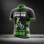 I Am Not Slow I Am On Energy Saving Mode Men's Cycling Short Sleeve Jersey, Funny Cycling Jerseys CG0660