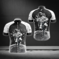 Outer Space Cycling Short Sleeve Jersey For Men, Space Lover Cycling Jersey CG0877
