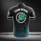 Team Vegan Cycling Short Sleeve Jersey For Mens, Vegan Cycling Jerseys For Team CG0121