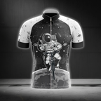 Outer Space Cycling Short Sleeve Jersey For Men, Space Lover Cycling Jersey CG0877