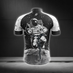 Outer Space Cycling Short Sleeve Jersey For Men, Space Lover Cycling Jersey CG0877