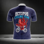 Octopus Cycling Team Short Sleeve Cycling Jersey Mens, Octopus Cycling Jerseys CG0276