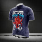 Octopus Cycling Team Short Sleeve Cycling Jersey Mens, Octopus Cycling Jerseys CG0276