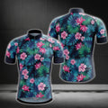 Tropical Floral Cycling Jersey Short Sleeve For Mens, Tropical Cycling Jerseys CG0098