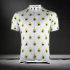 Avocado Cycling Short Sleeve Men's Jersey, Avocado Lover Cycling Jerseys CG0460