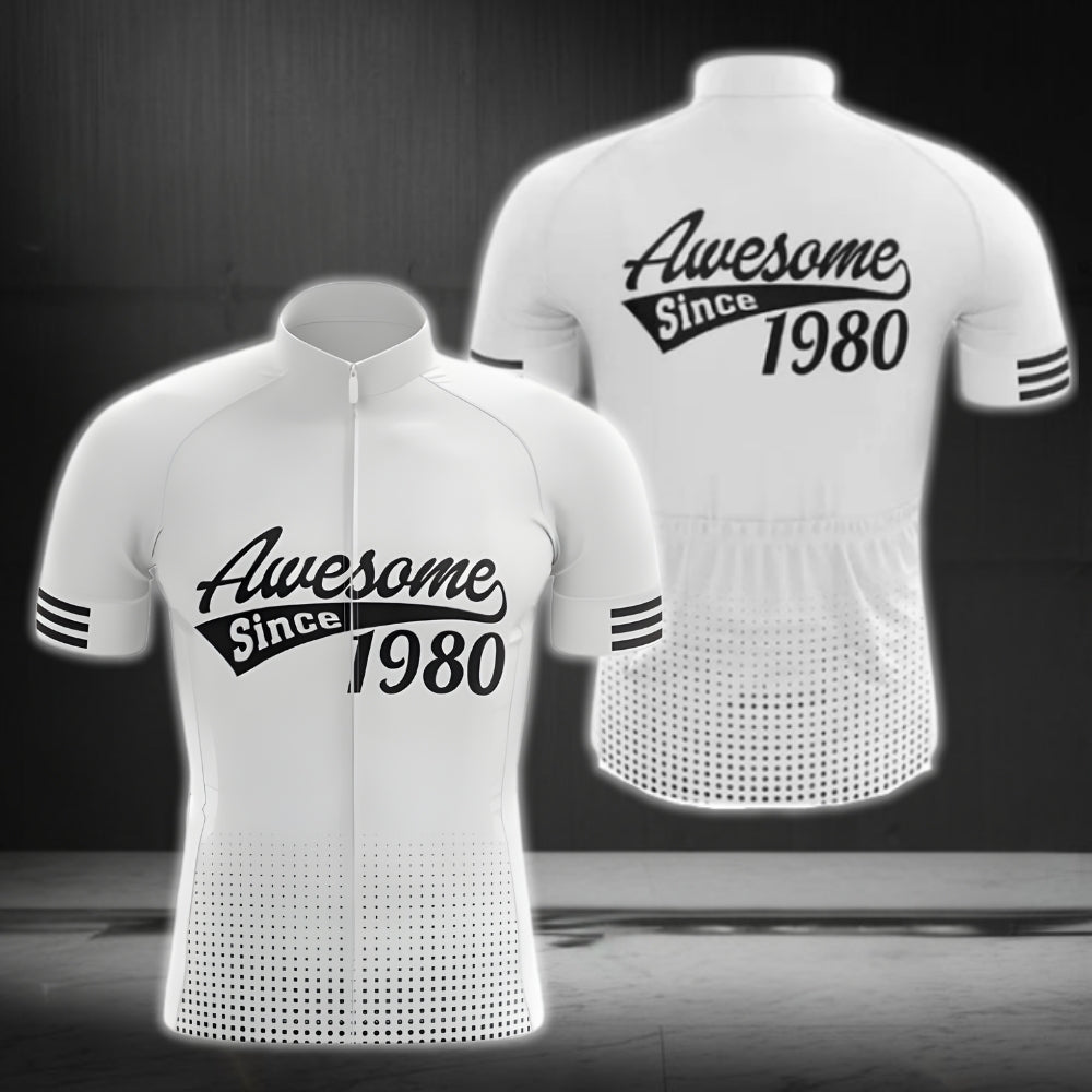 Custom Year Awesome Since Cycling Short Sleeve Mens Jersey, Custom Birthday Year Cycling Jerseys CG0006
