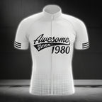 Custom Year Awesome Since Cycling Short Sleeve Mens Jersey, Custom Birthday Year Cycling Jerseys CG0006