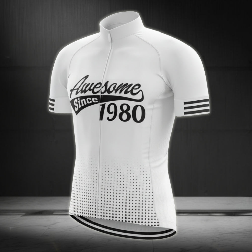 Custom Year Awesome Since Cycling Short Sleeve Mens Jersey, Custom Birthday Year Cycling Jerseys CG0006