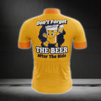 Don't Forget The Beer After The Ride Cycling Jersey Short Sleeve For Men, Beer Cycling Jerseys CG0281
