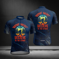 Bigfoot Doesn't Believe In You Either Short Sleeve Cycling Jersey For Men, Funny Sasquatch Cycling Jerseys CZ0154
